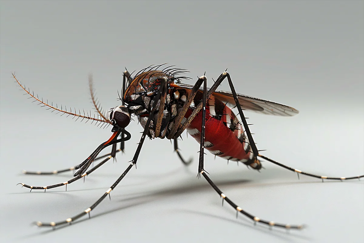 4. Nyamuk Aedes albopictus